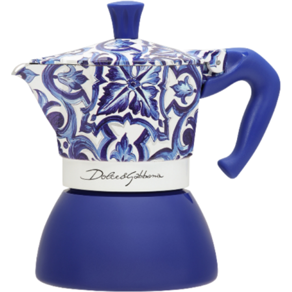 Bialetti X Dolce&Gabbana Blue Mediterranean Moka Induction