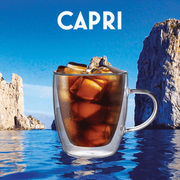 Capri doppelwandige Gläser (350ml - Set aus 2)