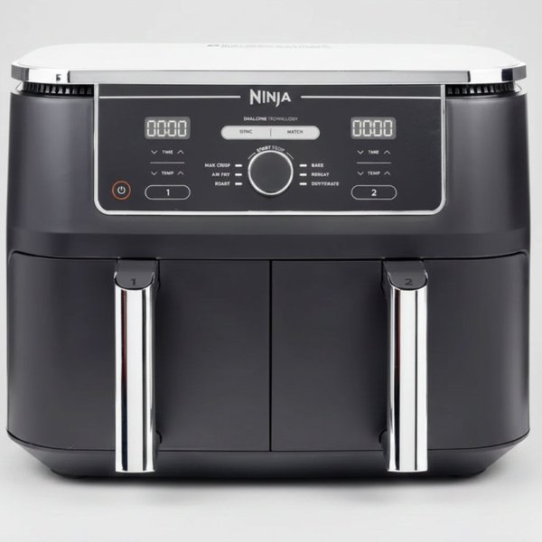Friggitrice ad aria Ninja Foodi MAX Dual Zone AF400 - Nero