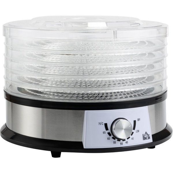 HOMCOM 40-70℃ Five-Tray Food Dehydrator