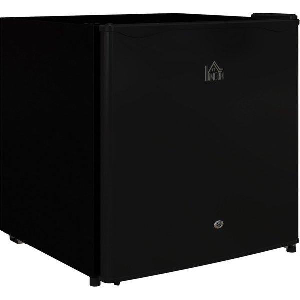 HOMCOM 46 Litre Lockable Countertop Fridge - Black