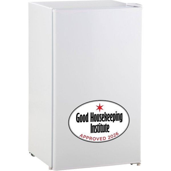 HOMCOM 91L Frigorifero compatto con vano refrigeratore, sotto-piano, con porta reversibile, approvato dal Good Housekeeping Inst