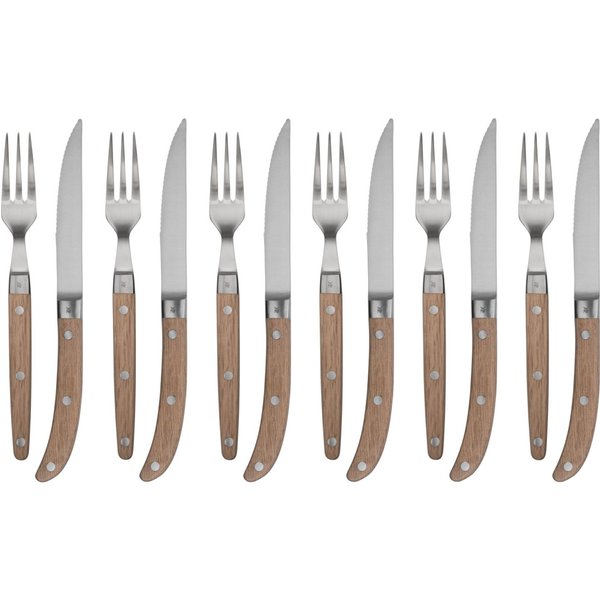 WMF 1280636046 Besteck-Set 12 Stück Braun, Metallisch - WMF 1280636046