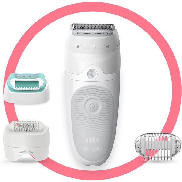 Braun LEGEPIL Epilator Wit