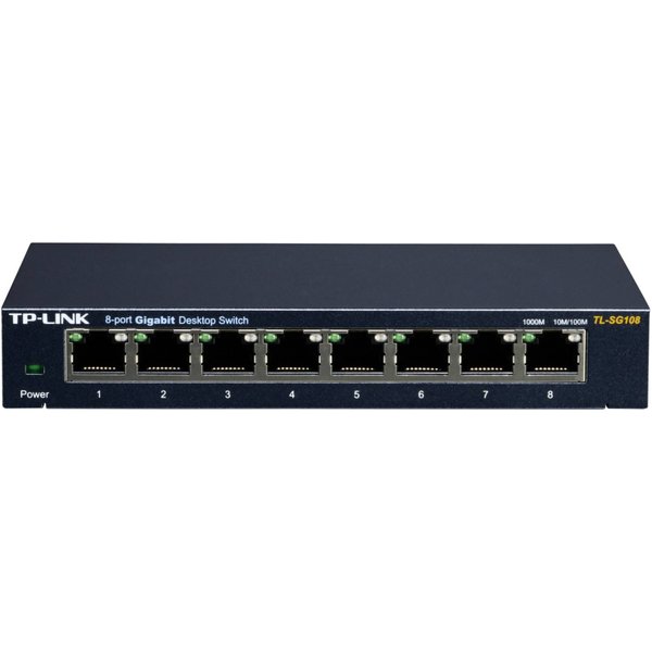 TP-Link TL-SG108 8-Port Gigabit Desktop Switch