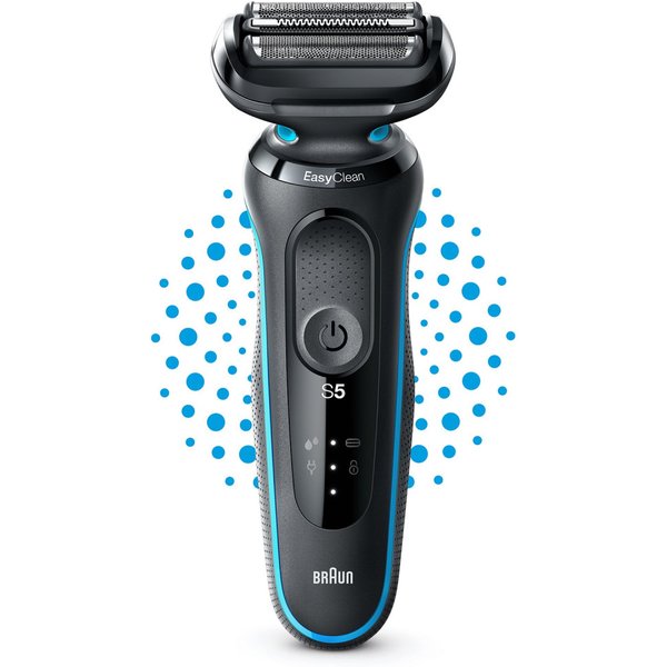 Braun Series 5 51-M1000s Foil shaver Black, Blue