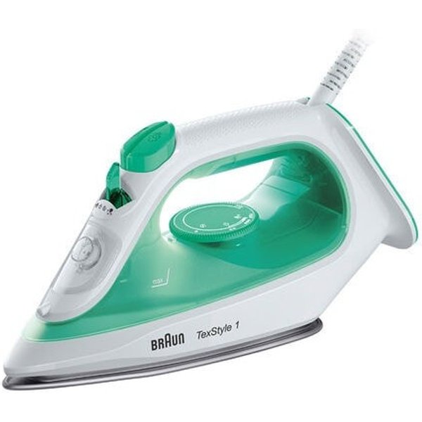 Braun SI104OGR Ferro da stiro a vapore Verde, Bianco 2000 W
