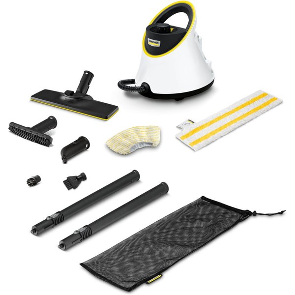 Kärcher SC 2 Deluxe Cylinder steam cleaner 1 L 1500 W Black, White -
