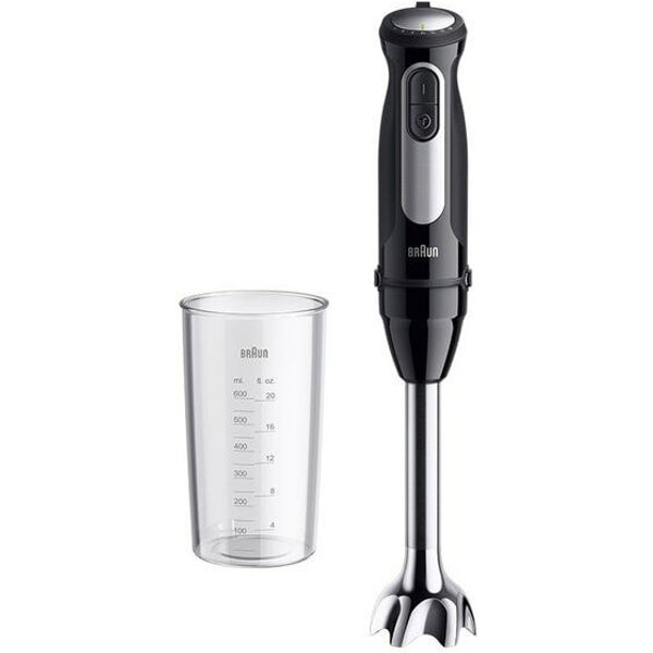 Braun MultiQuick 5 Pro 0.6 L Immersion blender 1000 W Black, Silver -