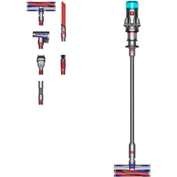 Dyson V12 Origin 2-in-1 stick vacuum Battery Dry HEPA Bagless Nickel -