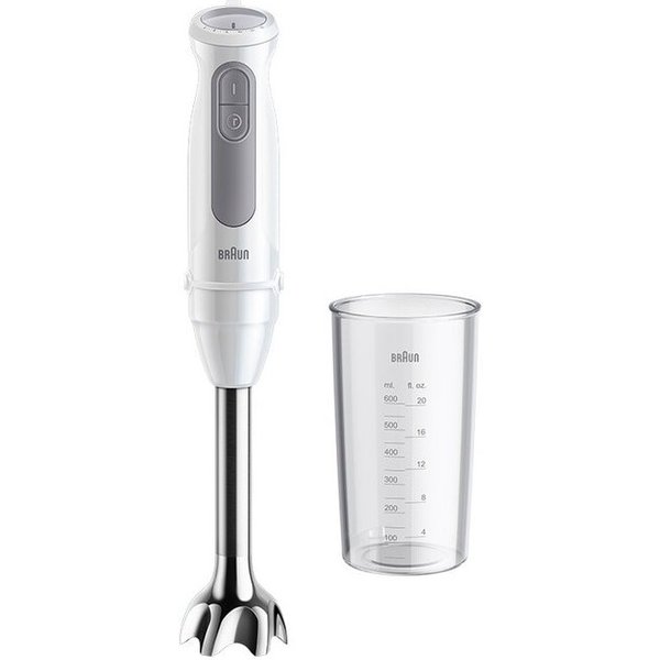 Braun MultiQuick 5 MQ 50001 M Stavmixer 1000 W Grå, Vit -