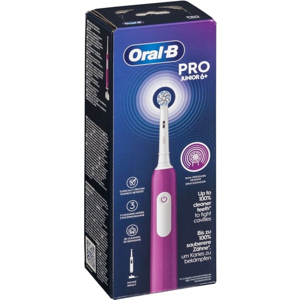 Oral-B Pro Junior 6+ 742891 Eltandborste barn Lila