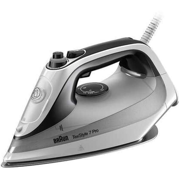 Braun TexStyle 7 Pro SI7149WB Tørr- og dampstrykejern med EloxalPlus såleplate
