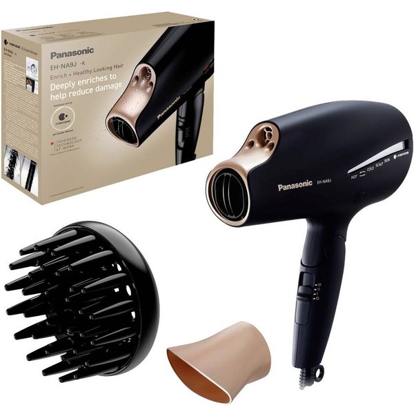 Panasonic EH-NA9J-K825 Sèche-cheveux noir, or rose