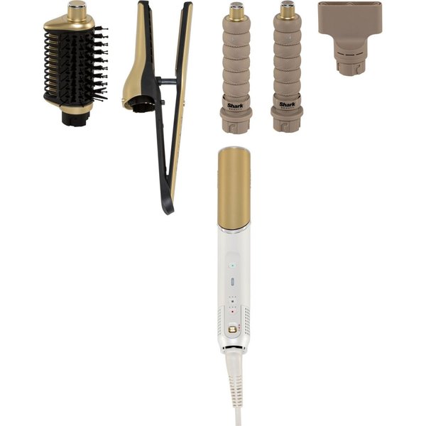 Shark HD6041SEU Arricciacapelli/piastra per capelli oro