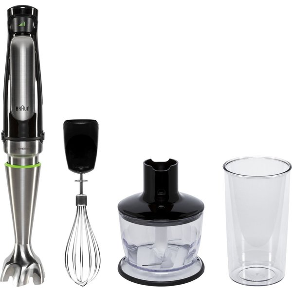 Braun MQ 7035X 0.6 Mixeur plongeant 1000 W Noir, acier satiné -