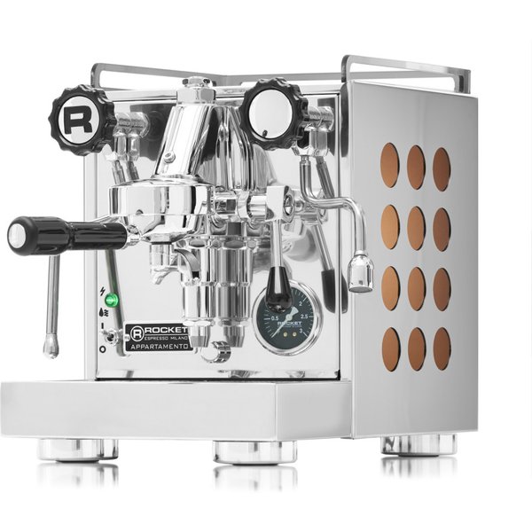 Machine à espresso Rocket Appartamento Compact Portafilter Chrome Cuivre