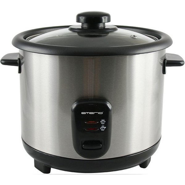 Emerio RCE-110118 riskokare 1.5 L 500 W Svart, Rostfritt stål -