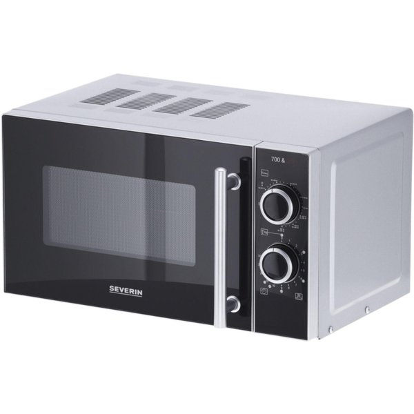 Severin MW 7771 microwave Black, Silver Combination microwave