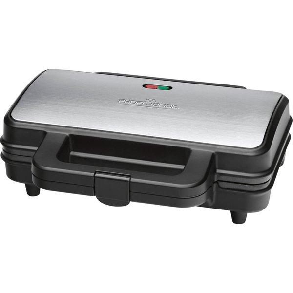 Profi Cook PC-ST 1092 Tostiera Nero, Argento