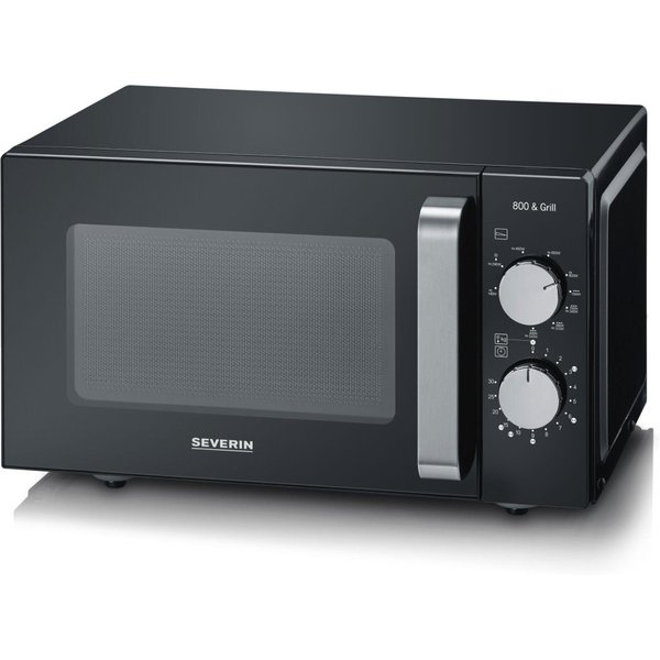 Severin MW 7762 mikrovågsugn Svart, Rostfritt stål Grill mikrovågsugn