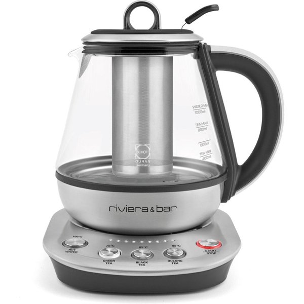 riviera&bar Tea Maker Compact Sainless Steel