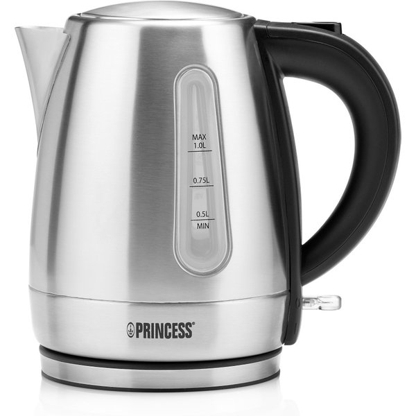 Princess 236023 Waterkoker Aantal/Volume: 1 l RVS