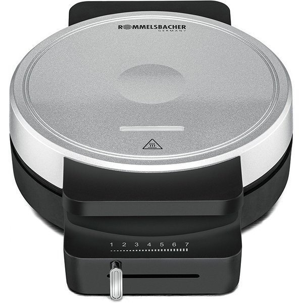 Rommelsbacher WA 850 waffle iron 1 waffle(s) 850 W Black, Silver -