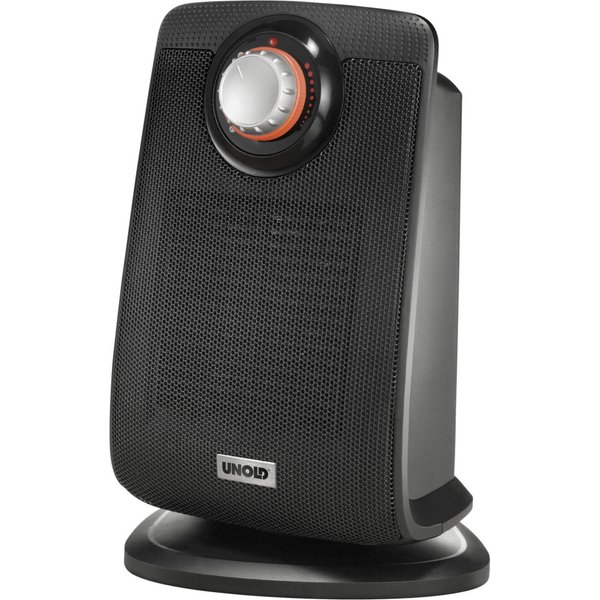 Unold 86445 sähkölämmitin Sisätiloihin Musta 2000 W Tuuletin sähkö