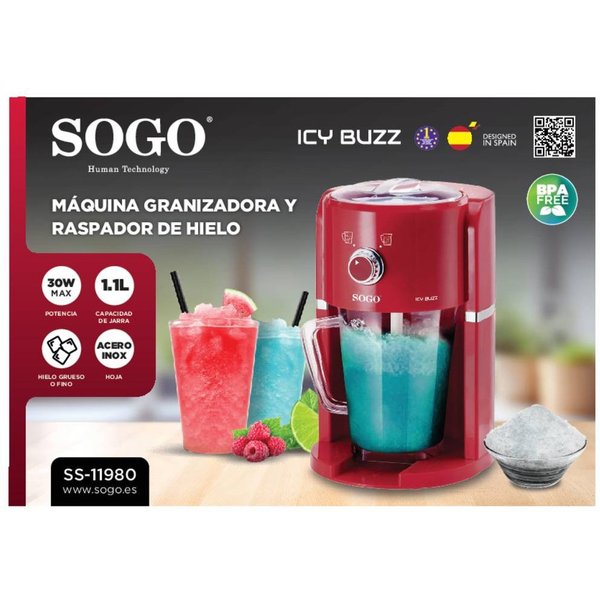 Sogo PIC-SS-11980 ice cream maker Ice cream shake maker 1.1 L 30 W