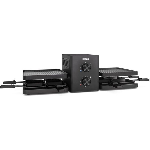 Princess 01.162660.01.001 raclette grill 8 person(s) 1500 W Black -