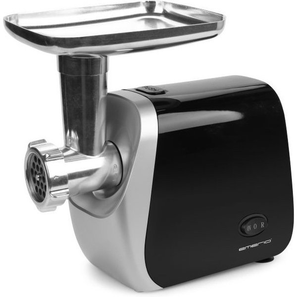 Emerio MG-130207 tritacarne 1300 Nero, acciaio inossidabile