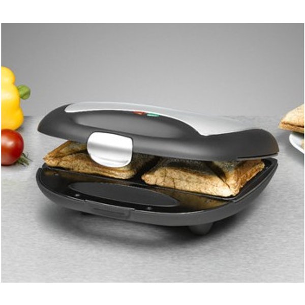 Rommelsbacher ST 710 sandwich maker 700 W Black, Silver -