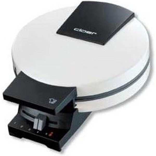 Cloer 181 vaffeljern 930 W Sort, Hvid