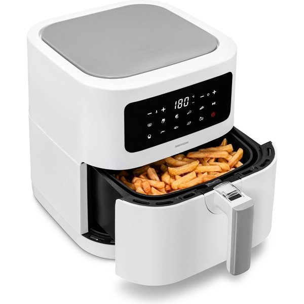MEDION LIFE E40 XL Singolo 5.2 Friggitrice ad aria L Stand-alone Bianco -