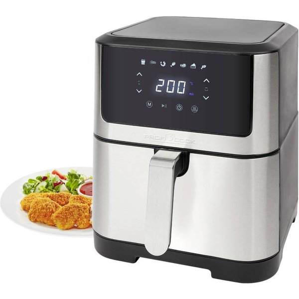 ProfiCook PC-FR 1269 H-rasvakeitin Yksittäinen 8 L Vapaasti seisova 1800 W Kuumailma