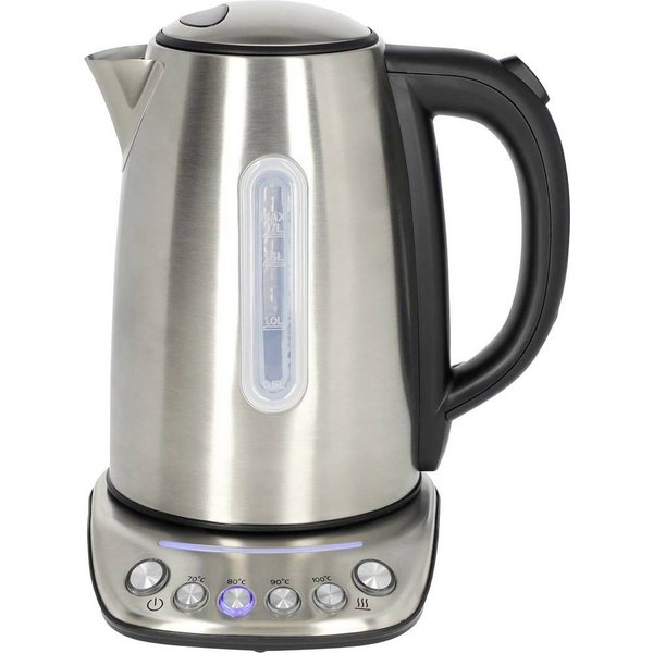 Nedis KAWK8000WIFI electric kettle 1.7 L 2200 W Stainless steel -