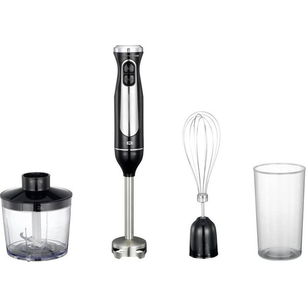 Melissa 16210069 0.7 L Immersion blender 600 W Black, Stainless steel