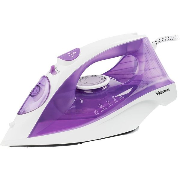 Tristar ST-8350 iron Dry & Steam iron Ceramic soleplate 2200 W Purple