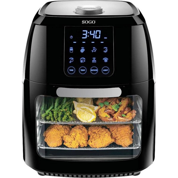 Sogo FRE-SS-10465 fryer Single 10 L Stand-alone 1800 W Hot air fryer