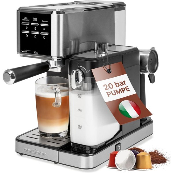 ProfiCook PC-ES-KA 1266 Macchina per espresso 1.5 L