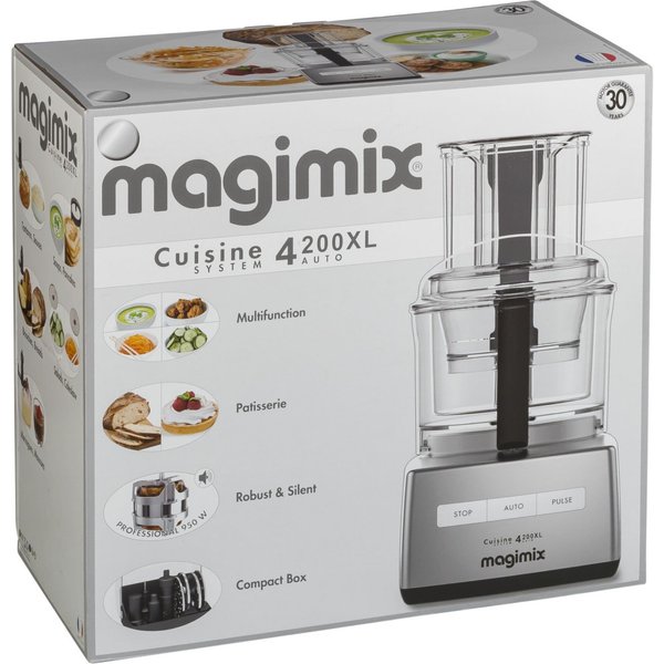 Magimix Foodpro CS4200XL robot de cuisine chrome mat