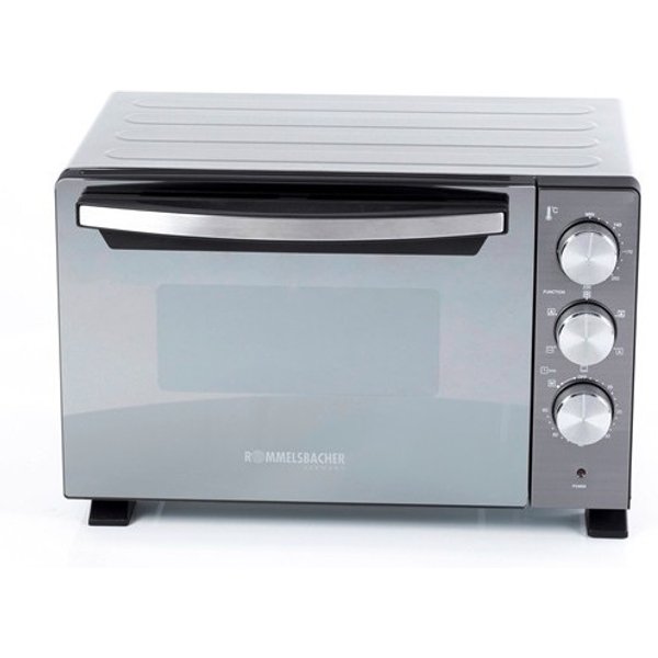 Rommelsbacher BGS 1400 toaster oven 22 L Black, Silver Grill -