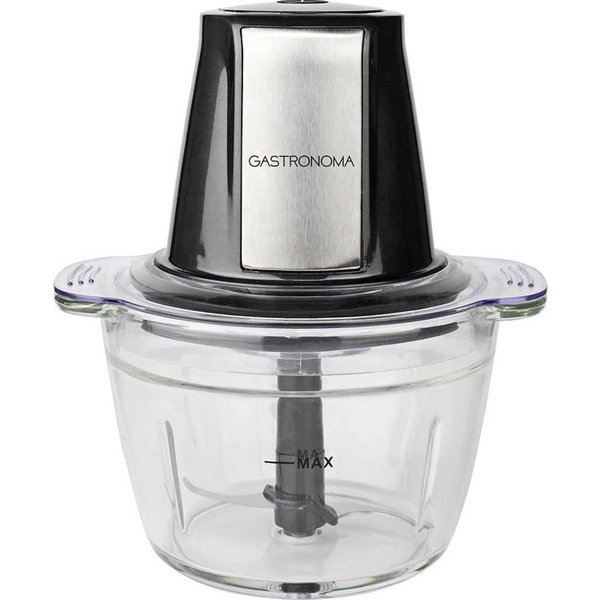GASTRONOMA 18210101 electric food chopper 1 L 500 W Black, Grey -