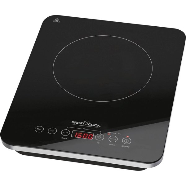 ProfiCook EKI 1062 Black Countertop Zone induction hob 1 zone(s) -