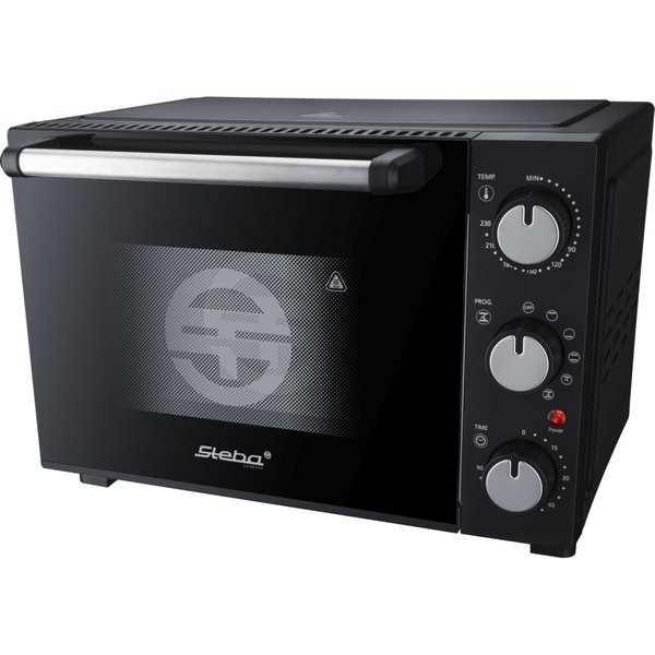 Steba KB M19 Minibackofen 1.400 W schwarz/silber
