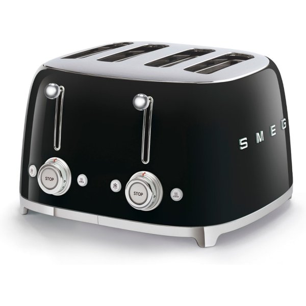 Smeg 50's Style Toaster TSF03BLEU Black