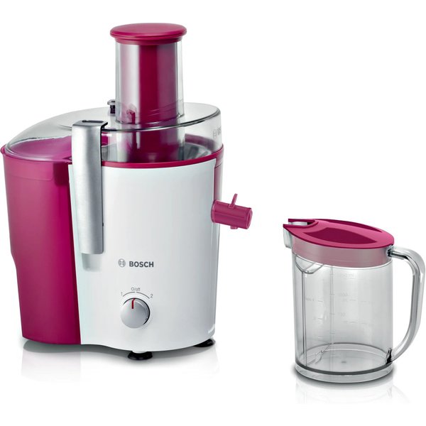 Bosch MES25C0 Entsafter VitaJuice 2 700 W Weiß, Cherry Cassis