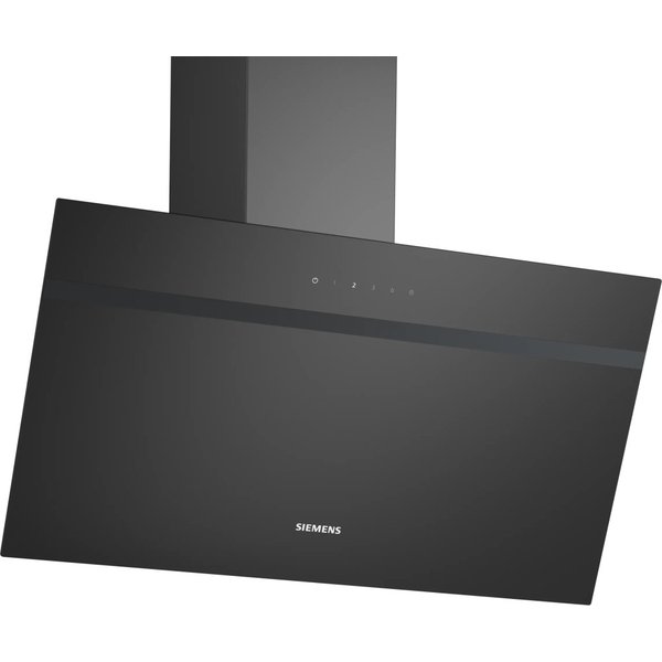 Siemens LC85KDK60 iQ100 Wandesse 80 cm Klarglas schwarz bedruckt, Schwarz