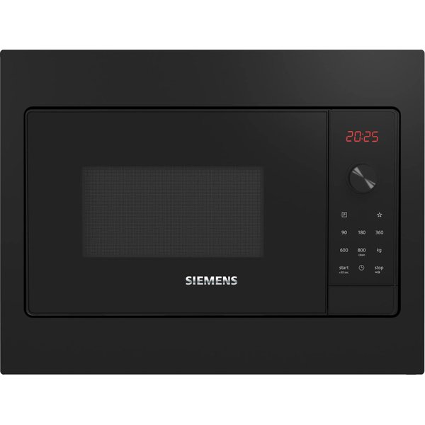 Siemens BF523LMB3 iQ300 Einbau-Mikrowelle Schwarz, Edelstahl